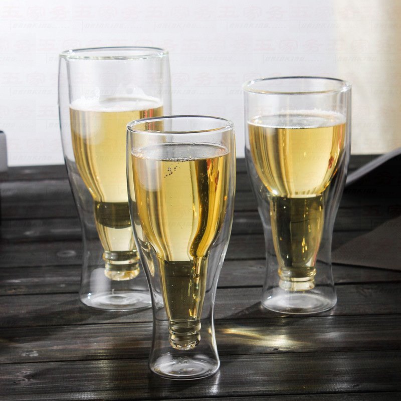 Hopside Down Beer Glass