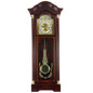 Bedford Clock Collection 33 Inch Chiming Pendulum Wall Clock in