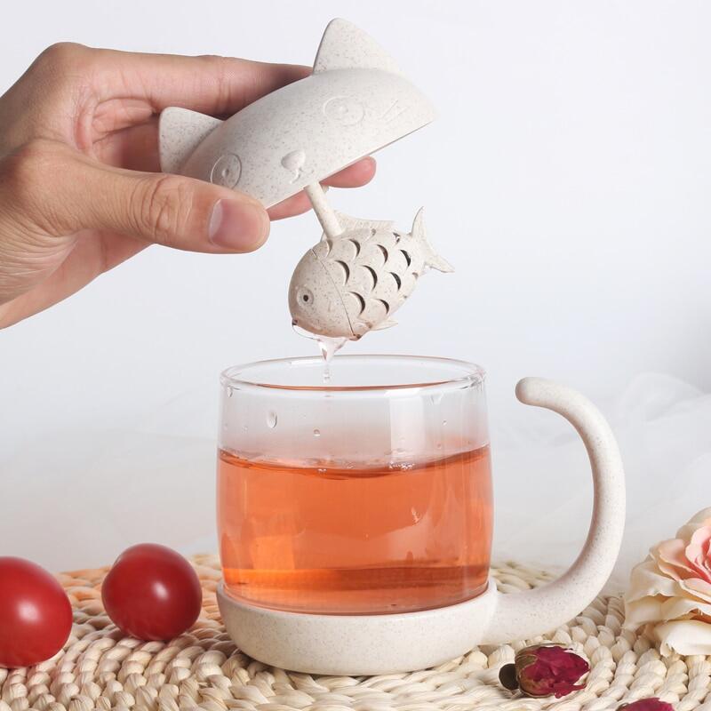 Fish Tea Infuser Cat Mug
